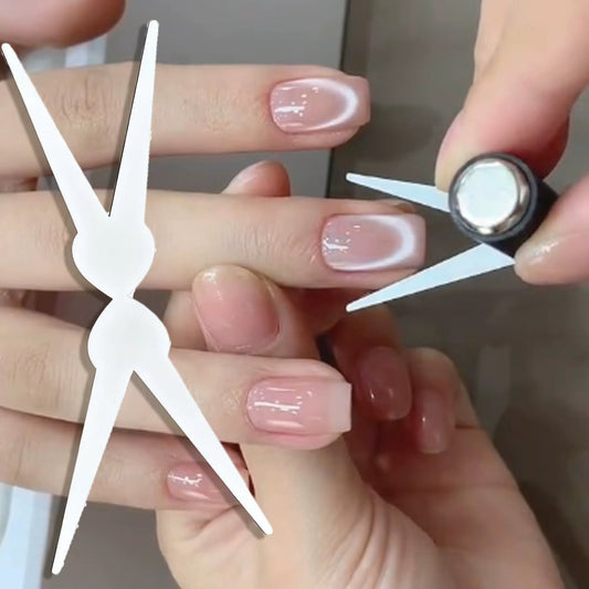 Double-Head French Nail Art Magnet