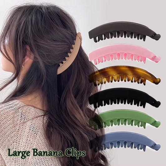 Fashion Large Banana Hair Clips